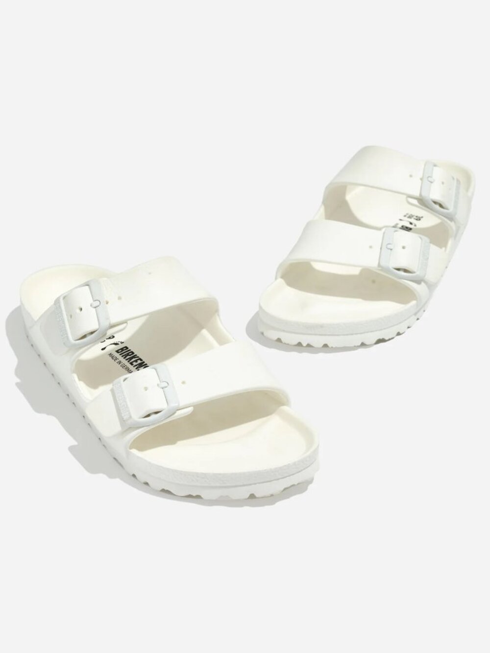 Birkenstock Arizona EVA Sandals in White, Size 39 EU
